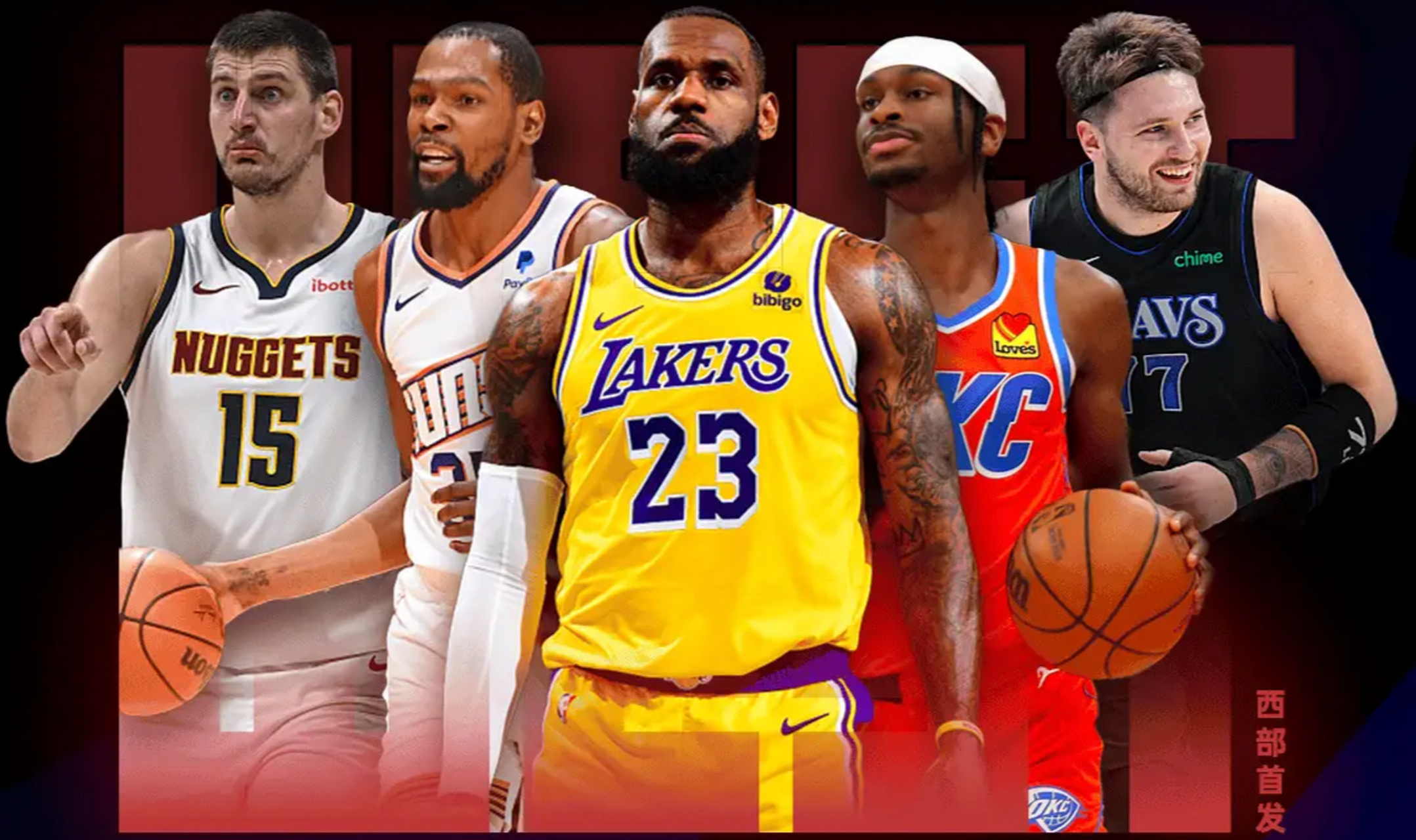 NBA全明星阵容曝光，众多球员入选