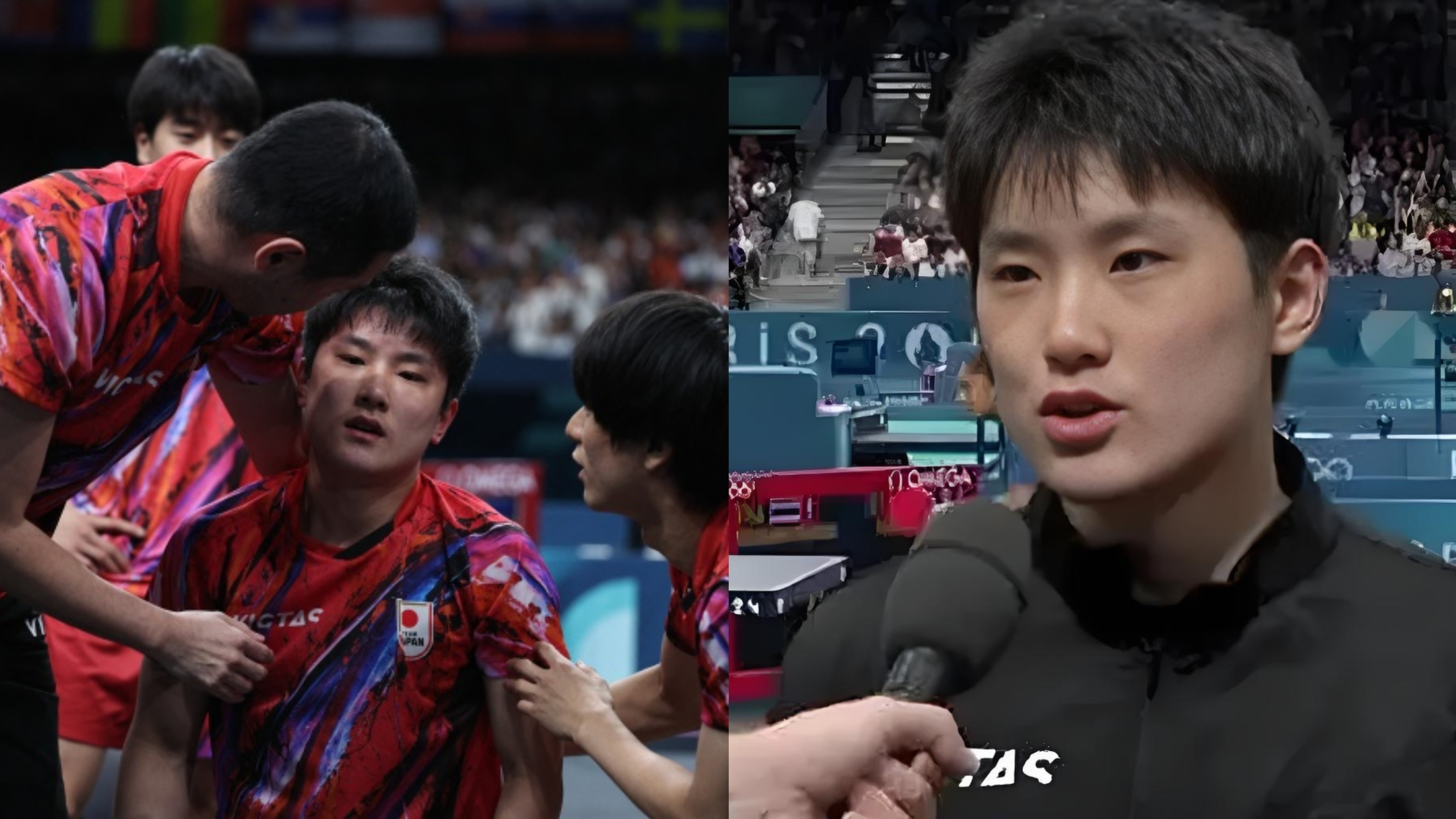 日本队鏖战中国队，张本智和点燃赛场